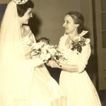 Dr. Denmark and her daughter Mary at Mary's wedding
